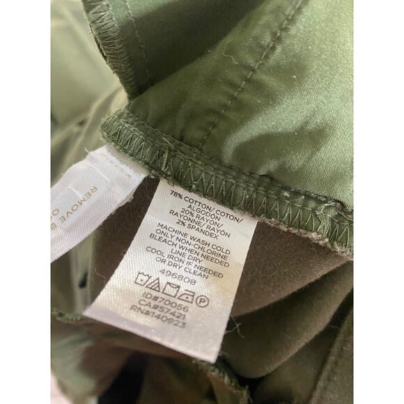 Loft Plus Women's Olive Green Marissa The Riviera Pant - 16 - Picture 14 of 14